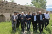 کهنه قلعه مشگین‌شهر از کم‌نظیرترین آثار تاریخی کشور است/ رفع موانع سرمایه‌گذاری در دستور کار قرار دارد
