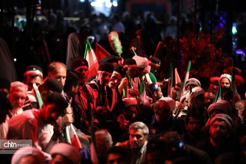 در رواق کشور دوست اجتماع مردم استان چهارمحال وبختیاری