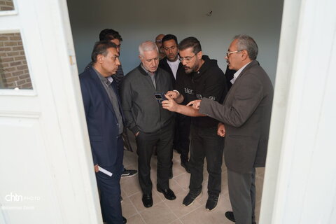 بازدید مدیرعامل صندوق احیا از بناها و اماکن تاریخی اردبیل