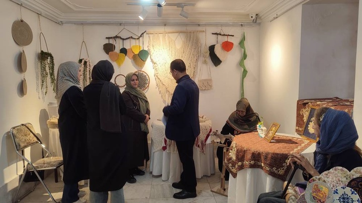 نمایشگاه صنایع‌دستی در خوی افتتاح شد