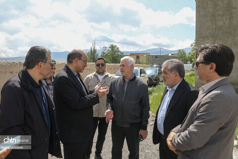 بازدید مدیرعامل صندوق احیا از بناها و اماکن تاریخی مشگین شهر
