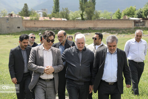 بازدید مدیرعامل صندوق احیا از بناها و اماکن تاریخی مشگین شهر