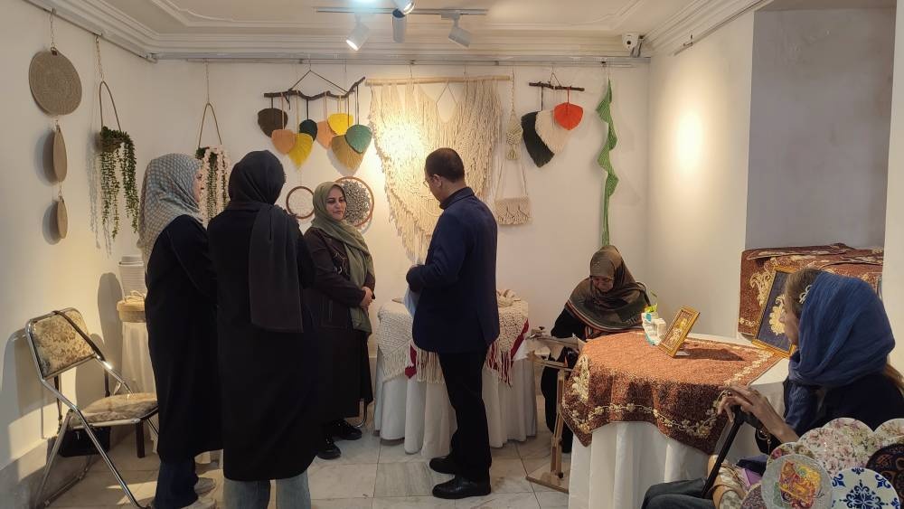 نمایشگاه صنایع‌دستی در خوی افتتاح شد