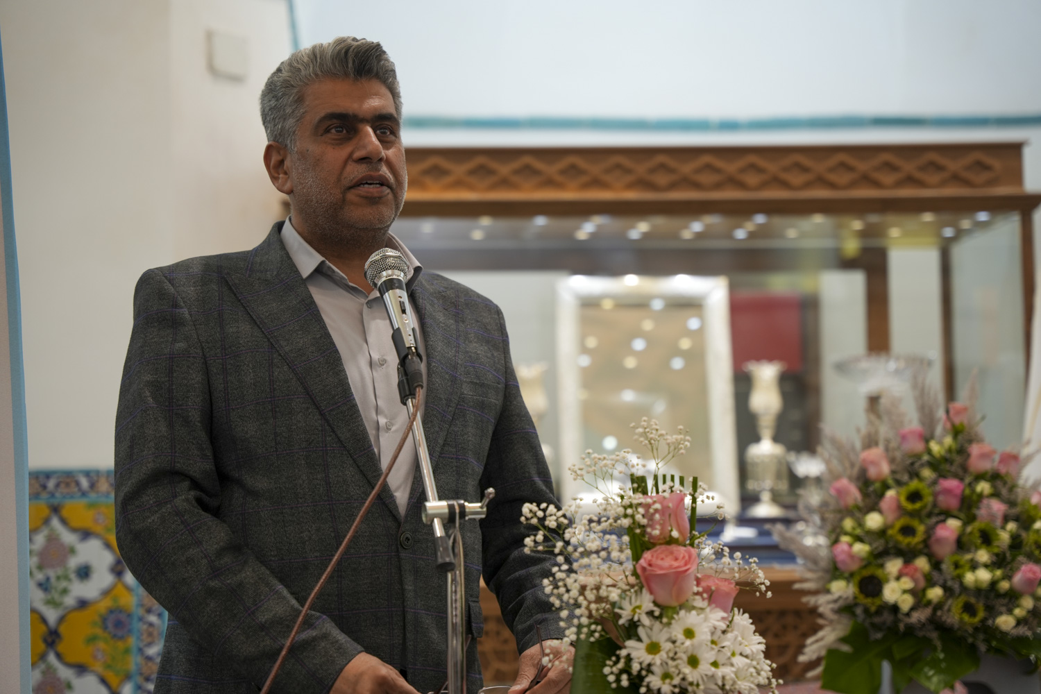 یادبود موسس موزه سیم و زر کرمان برگزار شد
