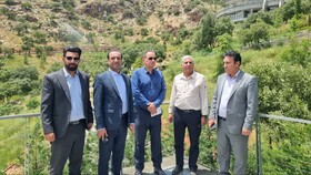 بازدید مدیرکل سرمایه‌گذاری وزارت میراث‌فرهنگی از پروژه‌های گردشگری لرستان با هدف رفع موانع اجرایی