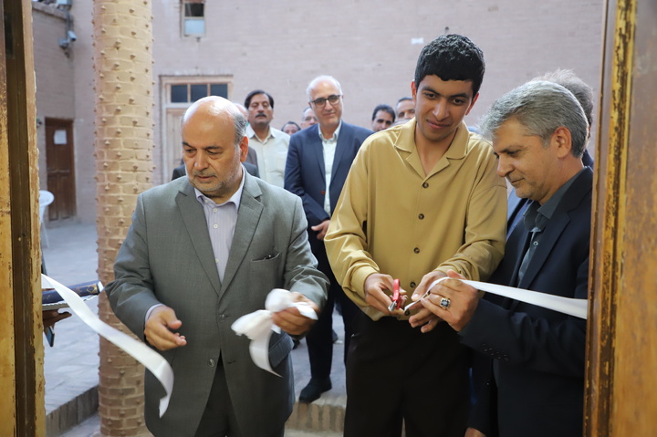 نمایشگاه آثار جوان همیار میراث‌فرهنگی در بیرجند افتتاح شد