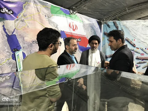 راه‌اندازی غرفه موزه «دین و زندگی» در موکب «جان من، ایران من» قم