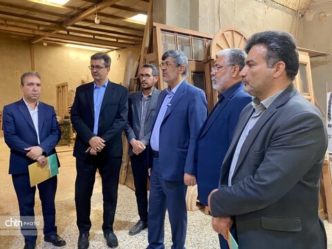 میراث در کانون توجه؛ بازدید میدانی استاندار یزد از مخازن امن و کارگاه‌های هنری