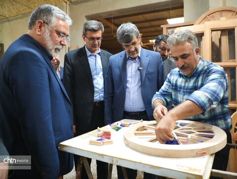 میراث در کانون توجه؛ بازدید میدانی استاندار یزد از مخازن امن و کارگاه‌های هنری