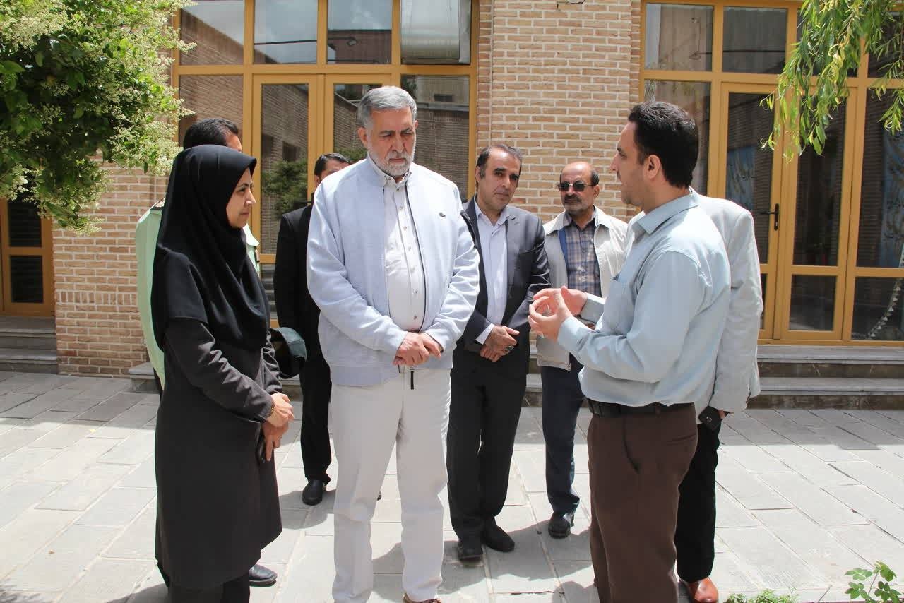 مشاور وزیر میراث‌فرهنگی از خانه‌موزه شهید بابایی بازدید کرد