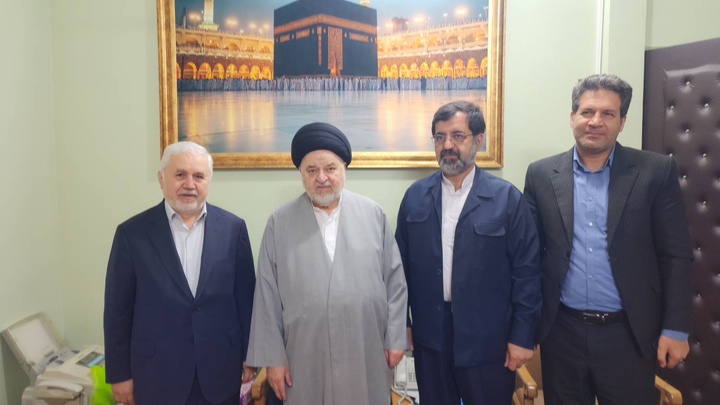 دیدار قائم‌مقام وزیر و معاون میراث فرهنگی با نماینده آیت‌الله سیستانی