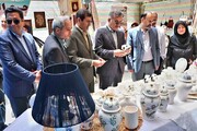 هم‌نشینی هنر و تاریخ در قلب اراک؛ نمایشگاه صنایع‌دستی و عکس در «موزه مفاخر» افتتاح شد