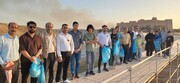 محوطه میراث جهانی شوش پاکسازی شد