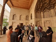 گذری در بافت تاریخی شیراز