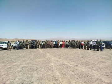 برگزاری رزمایش مشترک یگان‌های حفاظت دستگاه‌های اجرایی خراسان جنوبی در شهرستان خوسف