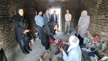 تجلیل از استاد محمد مختاریان، گنجینه زنده بشری در روستای آبیز