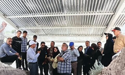 بازدید علمی و تخصصی جمعی از معلمان و دبیران تاریخ از محوطه تاریخی قلعه گلی،