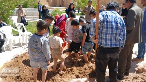 برگزاری کارگاه خشت زنی در مجموعه تاریخی فرهنگی چالشتر