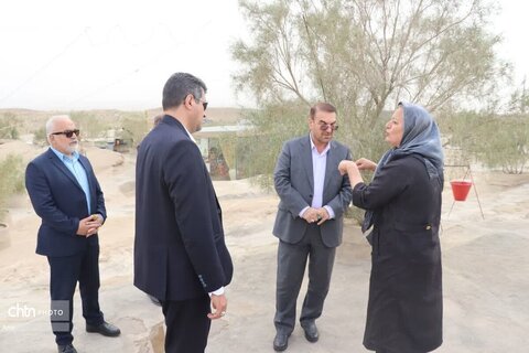 بازدید مدیرکل میراث فرهنگی،گردشگری و صنایع دستی استان البرز از غارعای دستکند اشتهارد