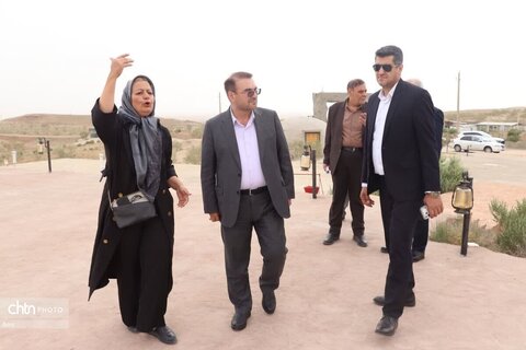 بازدید مدیرکل میراث فرهنگی،گردشگری و صنایع دستی استان البرز از غارعای دستکند اشتهارد
