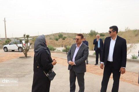 بازدید مدیرکل میراث فرهنگی،گردشگری و صنایع دستی استان البرز از غارعای دستکند اشتهارد