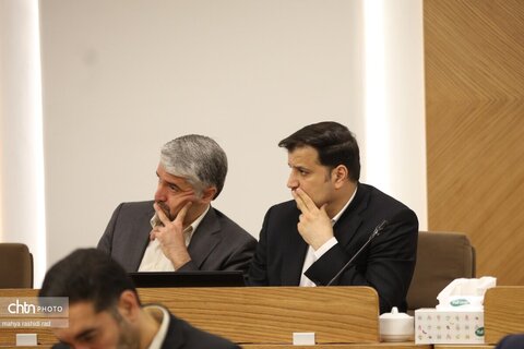 نشست هم اندیشی سیدرضا صالحی‌امیری وزیر میراث‌فرهنگی، گردشگری و صنایع‌دستی