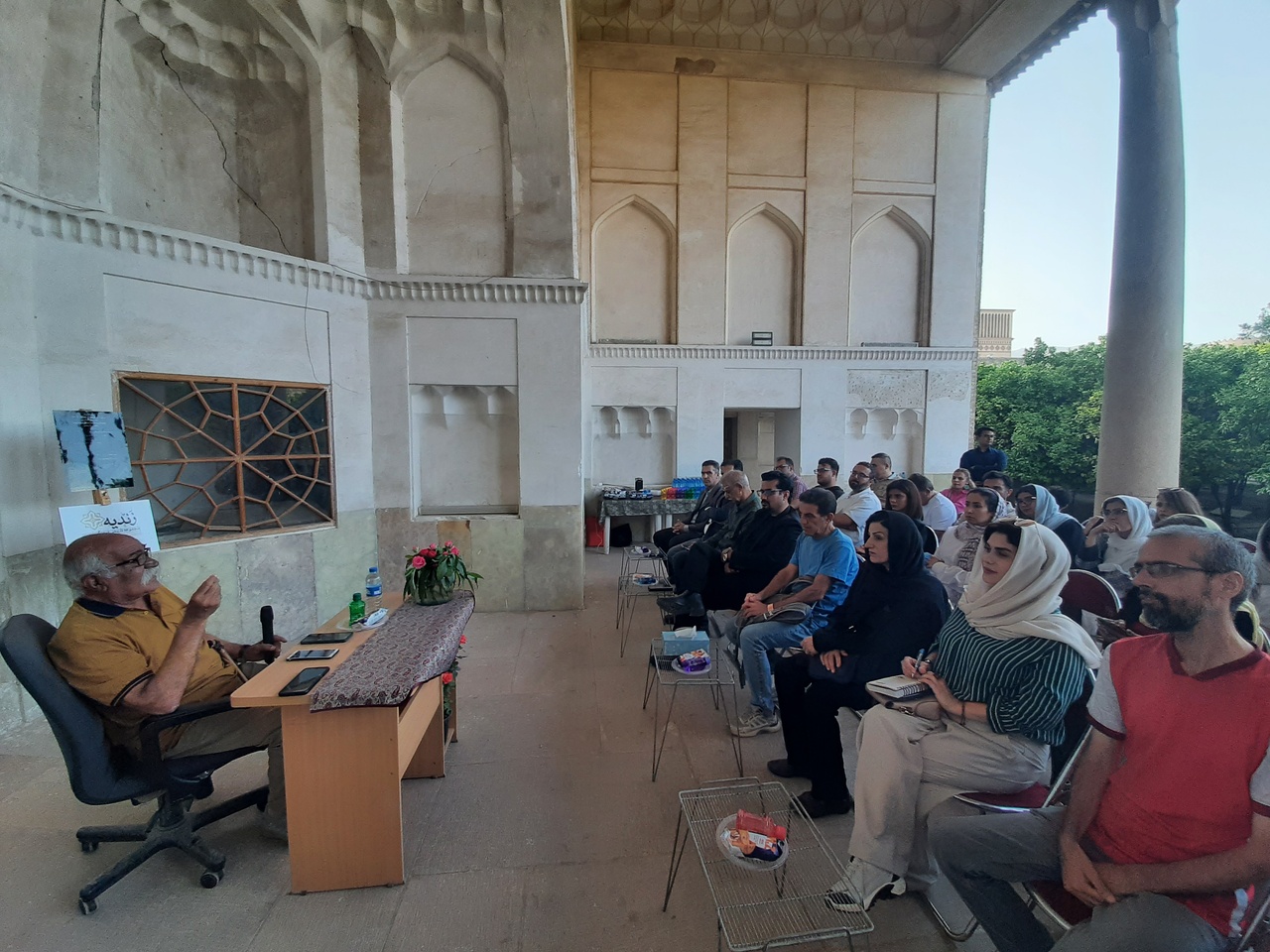پنجاه سال مرمت ارگ کریم خان زند
