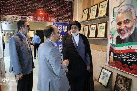 بازدید حجت‌الاسلام سید ابوالحسن فاطمی امام جمعه شهرکرد ونماینده ولی فقیه در استان از اداره کل میراث فرهنگی،گردشگری وصنایع دستی