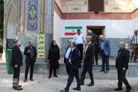 افتتاح بوم گردی بام های طلایی در بازدید میدانی مدیرکل ومعاونان به شهرستان های زبرخان شهر خر خراسان رضوی