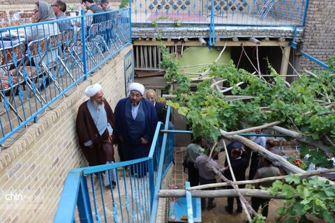 افتتاح بوم گردی بام های طلایی در بازدید میدانی مدیرکل ومعاونان به شهرستان های زبرخان شهر خر خراسان رضوی