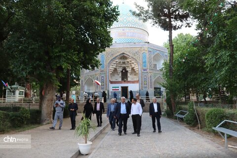 افتتاح بوم گردی بام های طلایی در بازدید میدانی مدیرکل ومعاونان به شهرستان های زبرخان شهر خر خراسان رضوی