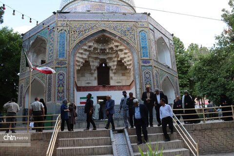 افتتاح بوم گردی بام های طلایی در بازدید میدانی مدیرکل ومعاونان به شهرستان های زبرخان شهر خر خراسان رضوی