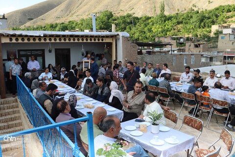 افتتاح بوم گردی بام های طلایی در بازدید میدانی مدیرکل ومعاونان به شهرستان های زبرخان شهر خر خراسان رضوی