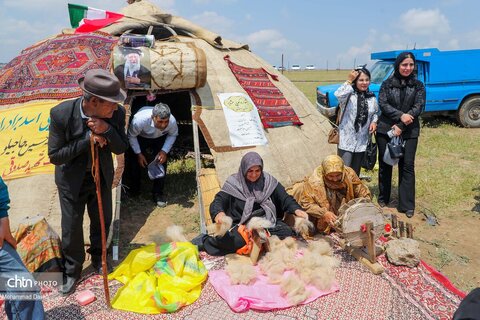 جشنواره کوچ عشایر شاهسون مغان