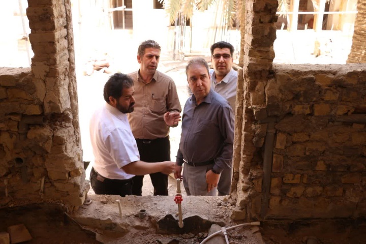 آغاز دوباره عملیات مرمتی مجموعه تاریخی پردیسان اردکان پس از ۲ سال وقفه