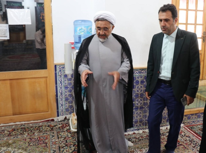 بازدید مدیر اماکن مذهبی وزارت