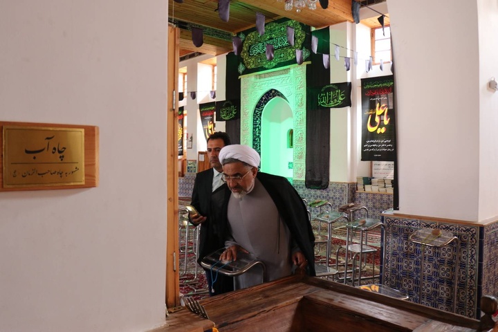 بازدید مدیر اماکن مذهبی وزارت