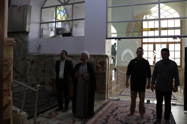 بازدید مدیر اماکن مذهبی وزارت