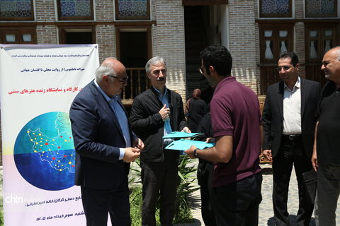 نمایش توانمندی هنرمندان گلستان در هفته میراث‌فرهنگی