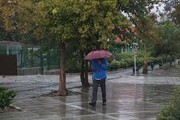 تداوم رگبار باران در شمال غرب و شمال شرق کشور