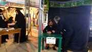 استقرار میز ارتباطات مردمی در تجمعات شبانه کمیجان