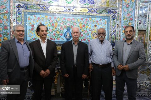 تجلیل از پنج استاد