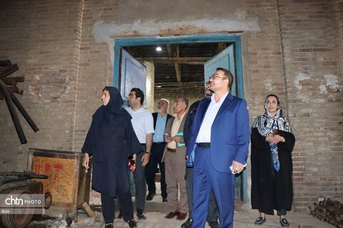 بازدید مدیر کل میراث فرهنگی، گردشگری و صنایع دستی استان البرز از کارخانه قند کرج