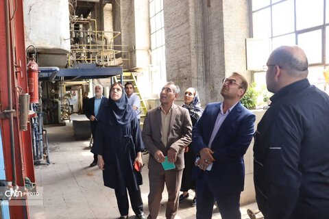 بازدید مدیر کل میراث فرهنگی، گردشگری و صنایع دستی استان البرز از کارخانه قند کرج