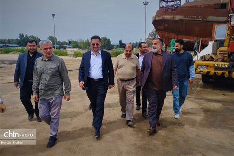 ازدید میدانی معاون سرمایه‌گذاری وزارت میراث‌فرهنگی از پروژه‌های گردشگری مازندران