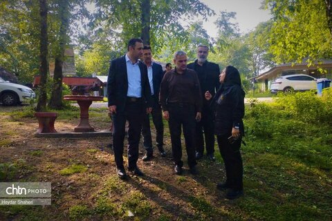 ازدید میدانی معاون سرمایه‌گذاری وزارت میراث‌فرهنگی از پروژه‌های گردشگری مازندران