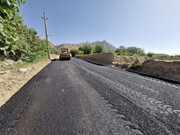 بهسازی و آسفالت ورودی قلعه ‌بالا، گامی مؤثر در تقویت زیرساخت‌های گردشگری و مسیر ثبت جهانی