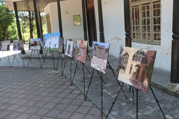 از زخم جنگ تا شکوه ماندگاری؛ روایت تصویری بناهای تاریخی ایران در نمایشگاه ایستاده در غبار