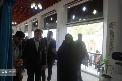 افتتاحیه کتابخانه مصلحیان در هفته میراث فرهنگی(پایان مرمت)