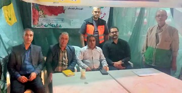میز ارتباطات مردمی در دلیجان برپا شد